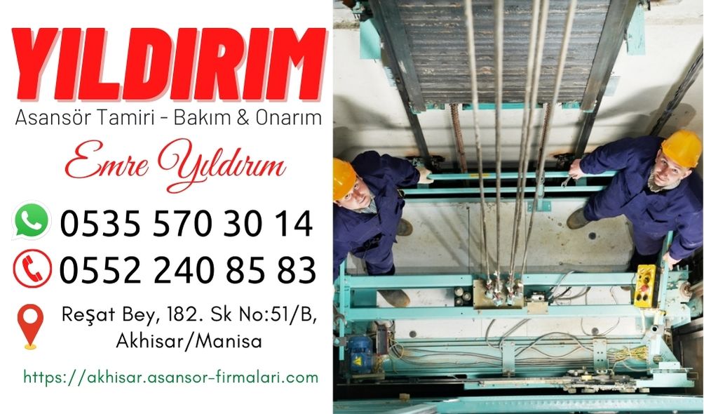 Akhisar asansör firmaları 